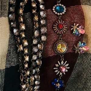 Colorful Gemstone Statement Necklace